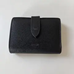 CELINE セリーヌ 三つ折り財布 ブラックのサムネイル