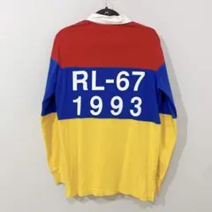 ポロラルフローレン RL-67 1993 ラガーシャツ 90s オリジナル 希少