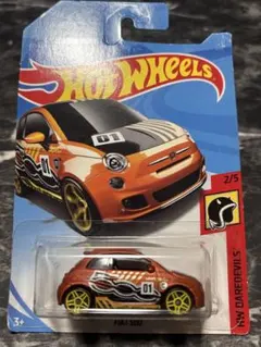 Hot Wheels FIAT 500 HW DAREDEVILS 輸入品