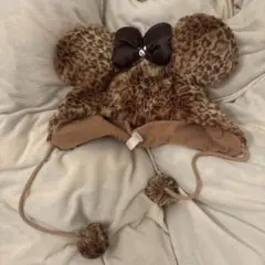 ディズニー 旧ヒョウ柄ファンキャップ