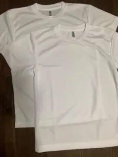 2枚で　gimmer ホワイト Tシャツ SS
