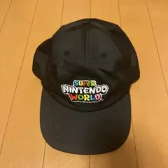 スーパーニンテンドーワールド キャップ 黒 ユニバ公式グッズ