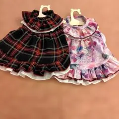 アリサ（プロフィール必読）様専用　犬服 　フリルワンピース二点