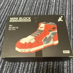 AIR JORDAN NIKE スニーカー ブロック LEGO 赤