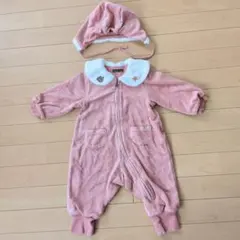モイモルン　moimoln　コーデュロイ　カバーオール　帽子付き　90サイズ