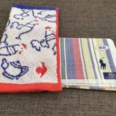 POLO RALPH LAURENハンカチ　ルコックタオルハンカチ