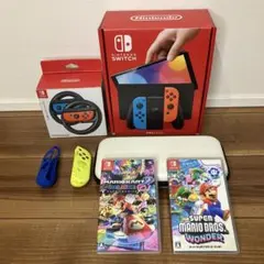 Nintendo Switch 有機ELモデル 本体　ソフト2本　他　まとめ売り