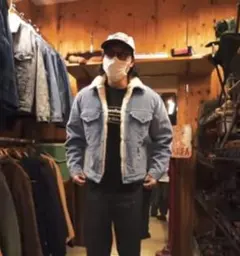 70s~ USA製　リーバイス70608 コーデュロイ　ボアジャケット