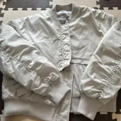 AZUL by MOUSSY MA-1ジャケット F ベージュ