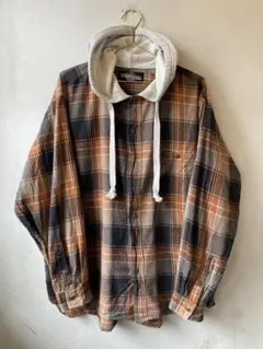 【90's フード付きネル】ナンバーナイン オンブレ　オモシー　FJ