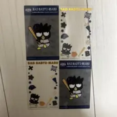 侍ジャパン×サンリオ　タイトーくじ　G賞クリアカードセット×2