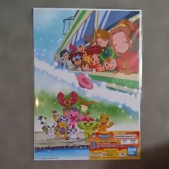 一番くじ 　デジモン　光と闇の衝突　D賞 クリアポスター