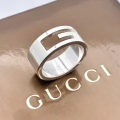 GUCCI シルバーリング 刻印15、日本サイズ14号 - メルカリ
