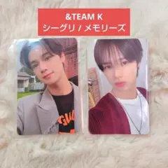 &TEAM 2025 シーグリ トレカ チェキ セット K ケイ - メルカリ