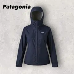 【パタゴニア】トレントシェルジャケット　マウンテンパーカー　S ネイビー　美品
