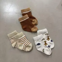 ベビー靴下 3足セット　7〜9cm