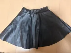 shein レザースカート