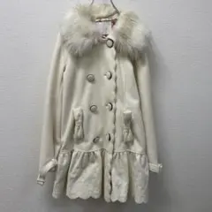 【LIZ LISA】 フェイクファーホワイトコート