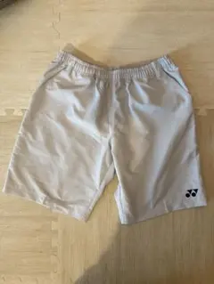 YONEX ハーフパンツ JP L ライトグレー