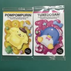 サンリオ　ウエハース11 ポムポムプリン　タキシードサム ２枚セット