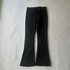 DAY CLOSET ブラック フレアデニムパンツ XLのサムネイル
