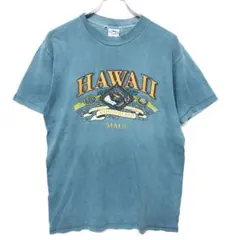 USA製 古着 H.L. MILLER HAWAII お魚 Tシャツ