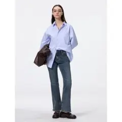 GU スリムフレアジーンズ Sサイズ