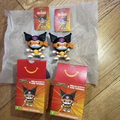 マクドナルド 海外 ハッピーセット タートルズ クロミ　2個セット