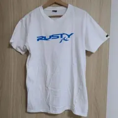RUSTY ホワイト Tシャツ ロゴプリント
