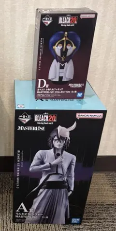 キ*ン様 ブリーチ一番くじ　A賞　ウルキオラ&D賞　マユリ人形