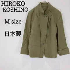 HIROKO KOSHINO ミリタリージャケット スプリングジャケット M