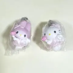 夢みるエンジェルスイング　キティ　マイメロ　ガチャ　エンジェル　2種セット