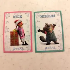 鈴*】様 ズートピア2 映画 入場者特典 ニック ニブルズ