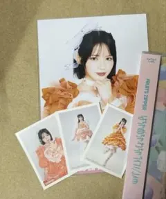 FRUITS ZIPPER ふるっぱー　鎮西寿々歌　 生写真、ステッカーセット