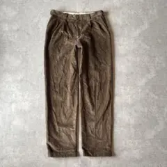 Vintage コーデュロイパンツ ワイド ロールアップシティボーイ アメカジ