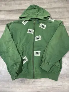グリーン パーカー