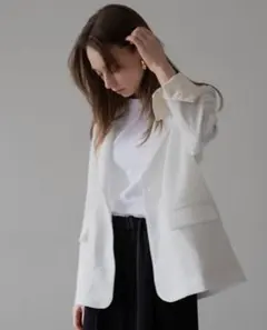 【新品】maison de Dolce. ホワイト ジャケット