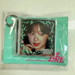 NiziU LOVE LINE soundwave ミニCDキーリング ミイヒ