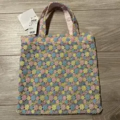 新品】近沢レース くま オールレース ミニトートバッグ 総レース クマ 