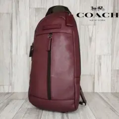 50 COACH コーチ　レザー　ボディーバッグ