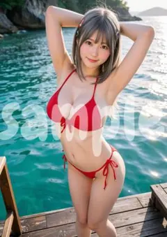 M1406】AI美女 A4ポスター グラビア 美人 かわいい - メルカリ