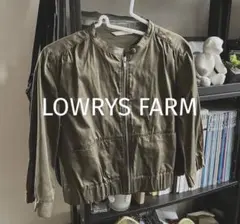 LOWRYS FARM ローリーズファーム　レディース　薄手　ジャケット　カーキ
