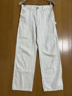 Carhartt ホワイト ワークパンツ