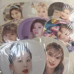 TWICE ナヨン うちわ まとめ売り うちわカバーつき - メルカリ