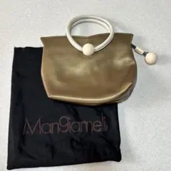 希少】Mangiameli イタリア製 球体ハンドル バッグ - メルカリ