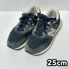 New Balance ニューバランス スニーカー ネイビー 25cm
