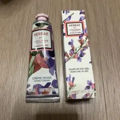 L'OCCITANE HERBAE ハンドクリームと香水セット