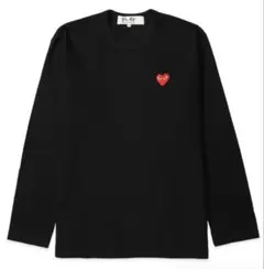 PLAY COMME des GARCONS 長袖カットソー ブラックのサムネイル