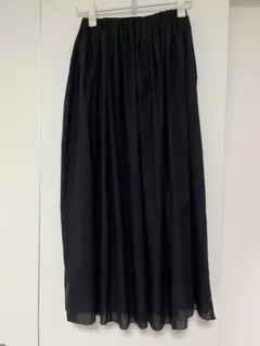 未使用】アナイ チンツオーガンジーサーキュラー スカート フレア 美