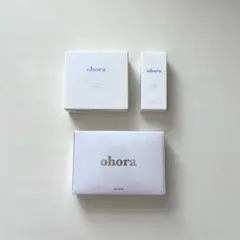 新品　ohora ネイルケアセット　3点
